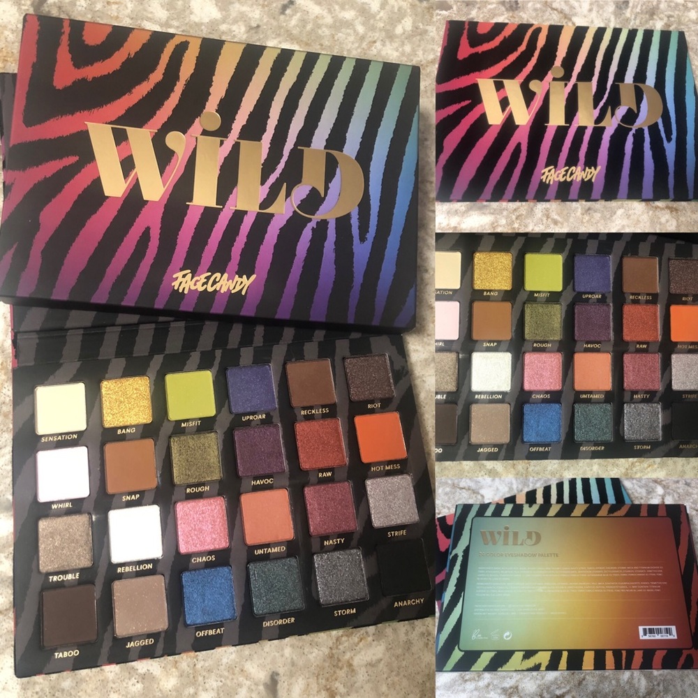 Face Candy Wild Eyeshadow Palette